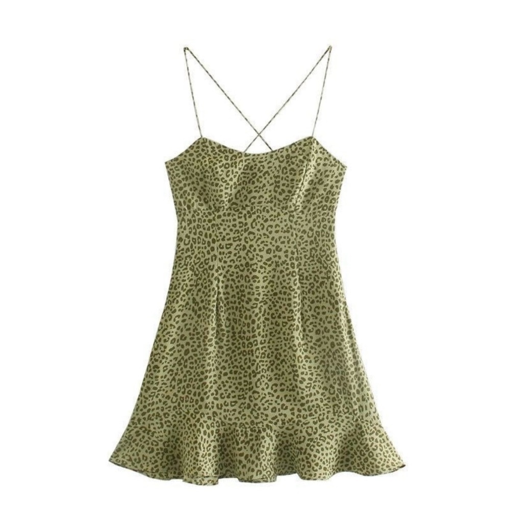 Zara Animal Print Dress